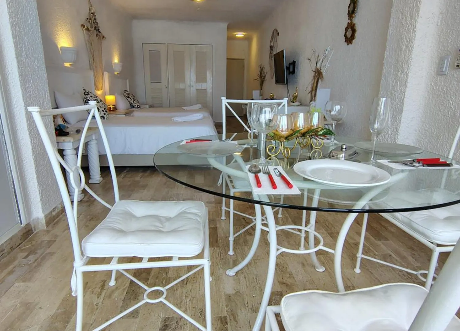 Apartment Beachfront Studio With Ocean View Cancun